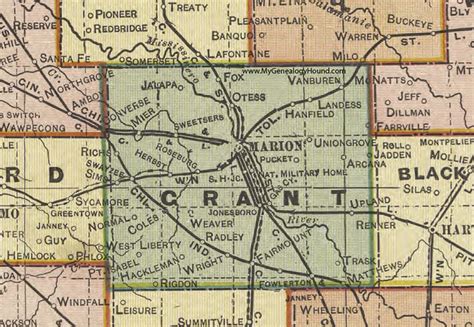 Choose from a wide variety of map styles. . Psims grant county indiana